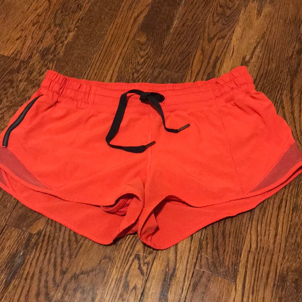 Lululemon Hotty Hot Shorts Pop Orange